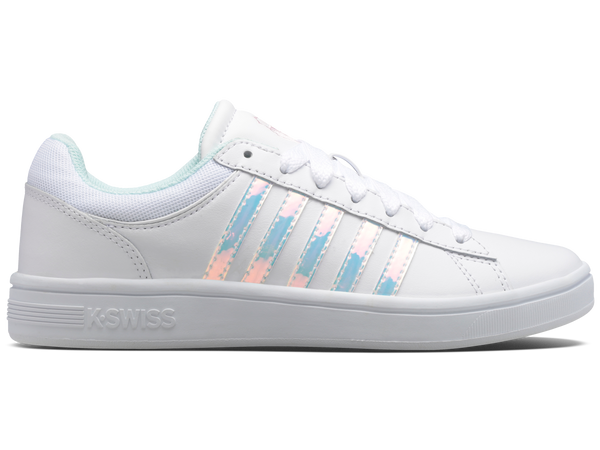 96154-934-M | COURT WINSTON | WHITE/PEARLIZED/BLUE GLASS