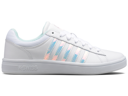 96154-934-M | COURT WINSTON | WHITE/PEARLIZED/BLUE GLASS