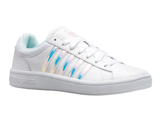 96154-934-M | COURT WINSTON | WHITE/PEARLIZED/BLUE GLASS