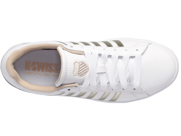 96154-997-M | COURT WINSTON | WHITE/CHAMPAGNE