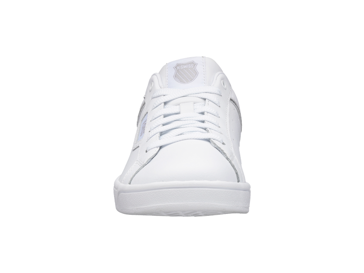 96347-110-M | WOMENS CLEAN COURT II CMF | WHITE/SILVER
