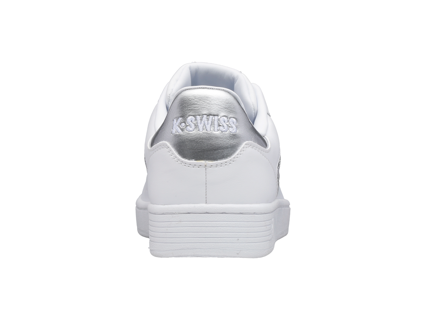 96347-110-M | WOMENS CLEAN COURT II CMF | WHITE/SILVER