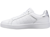 96347-110-M | WOMENS CLEAN COURT II CMF | WHITE/SILVER