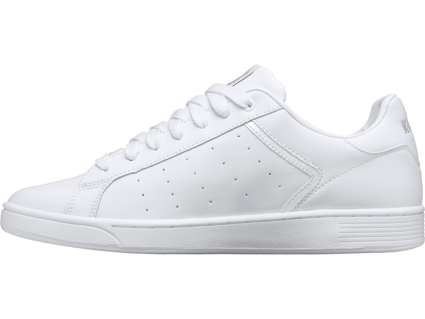96347-141-M | WOMENS CLEAN COURT II CMF | WHITE/WHITE/GULL GRAY