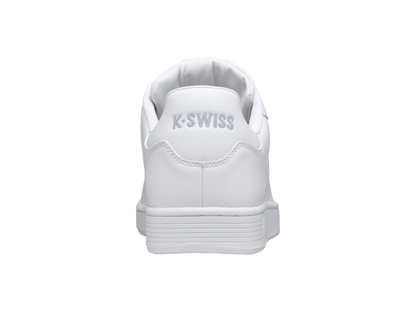 96347-141-M | WOMENS CLEAN COURT II CMF | WHITE/WHITE/GULL GRAY