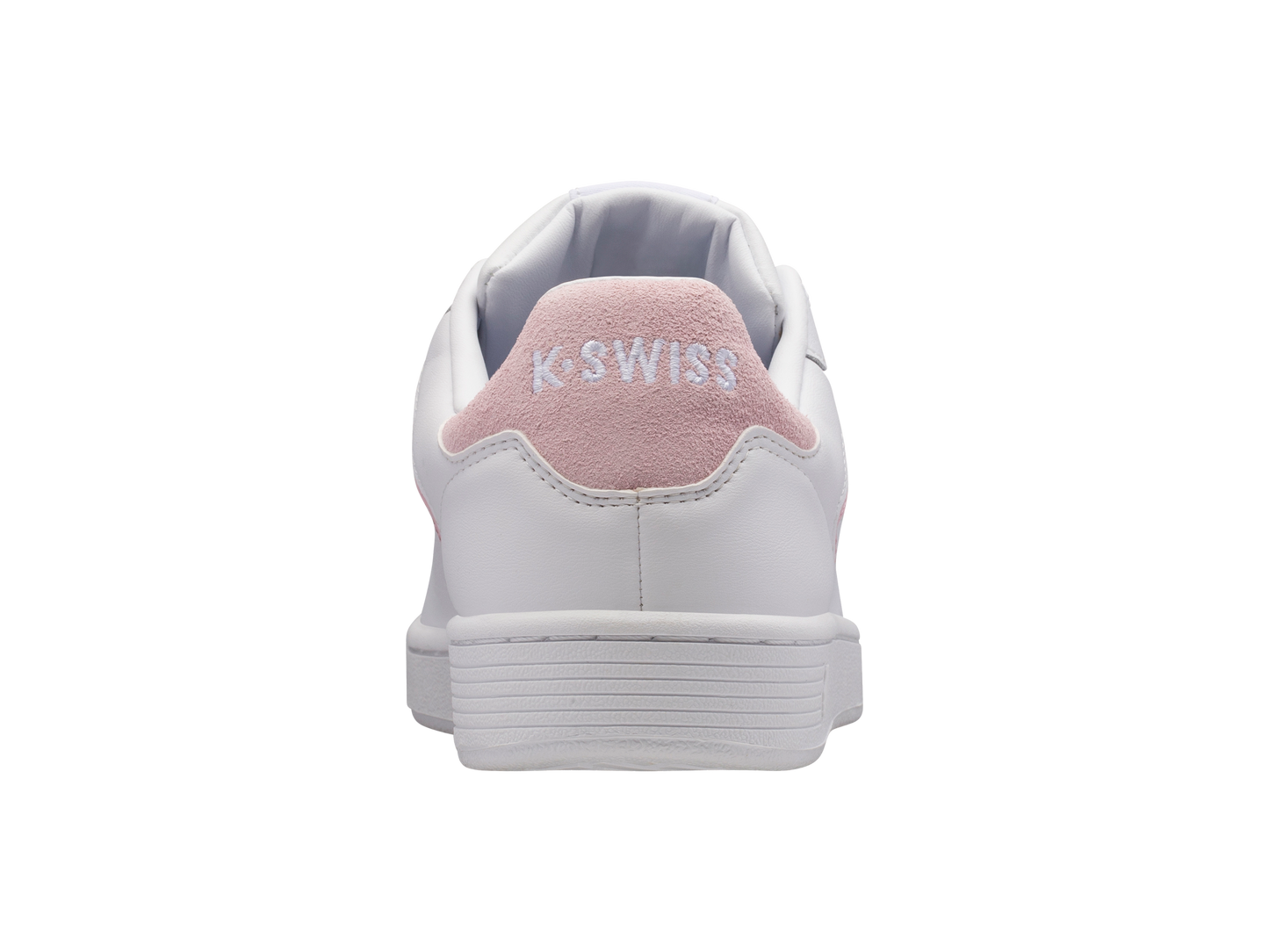 96347-179-M | WOMENS CLEAN COURT II CMF | WHITE/PARFAIT PINK