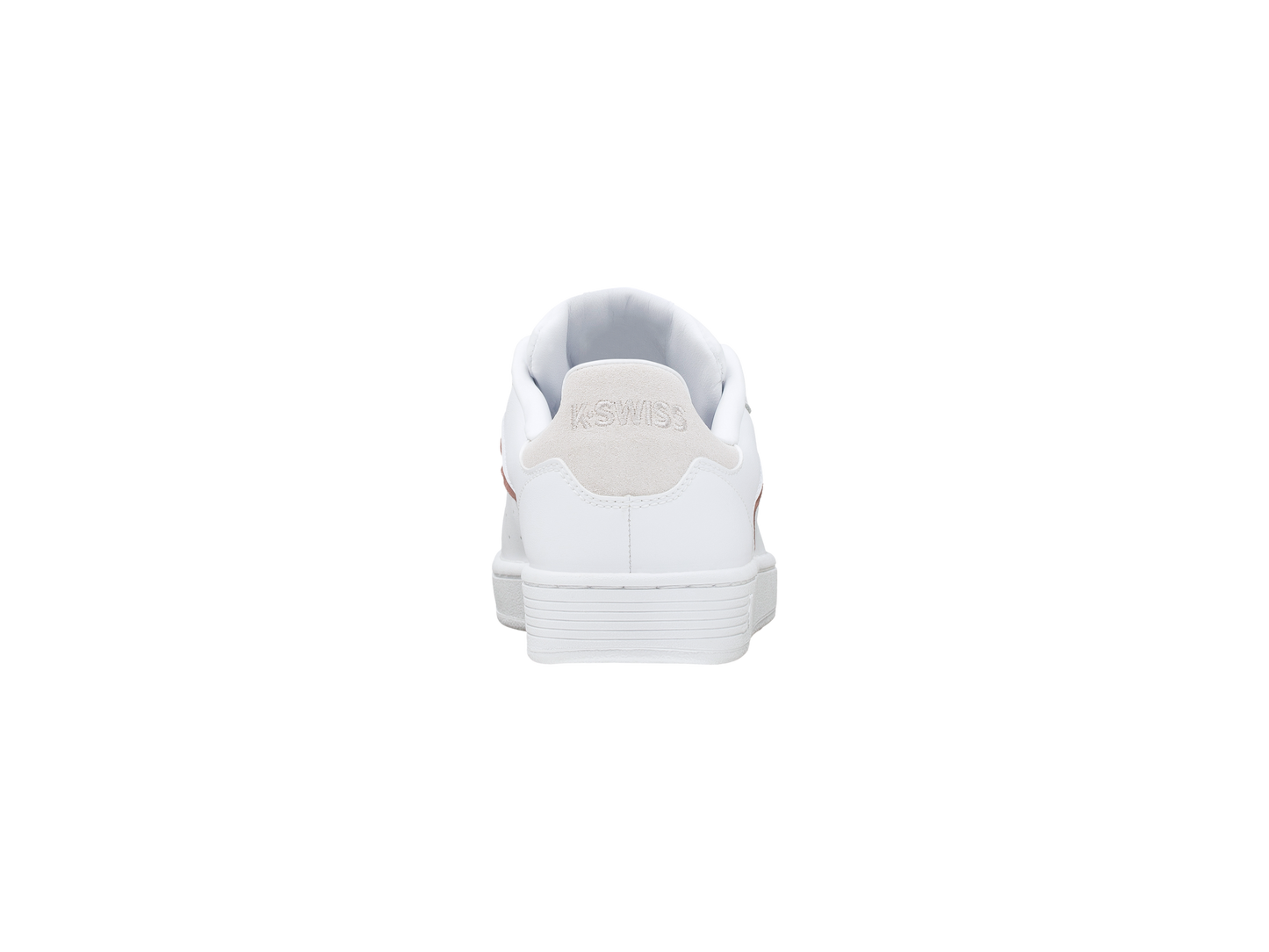96347-188-M | WOMENS CLEAN COURT II CMF | WHITE/ROSE GOLD
