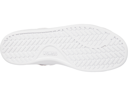 96347-188-M | WOMENS CLEAN COURT II CMF | WHITE/ROSE GOLD