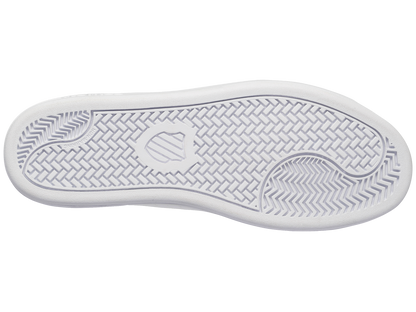 96599-161-M | COURT SHIELD | WHITE/CHAMBRAY BLUE/SAND CORAL