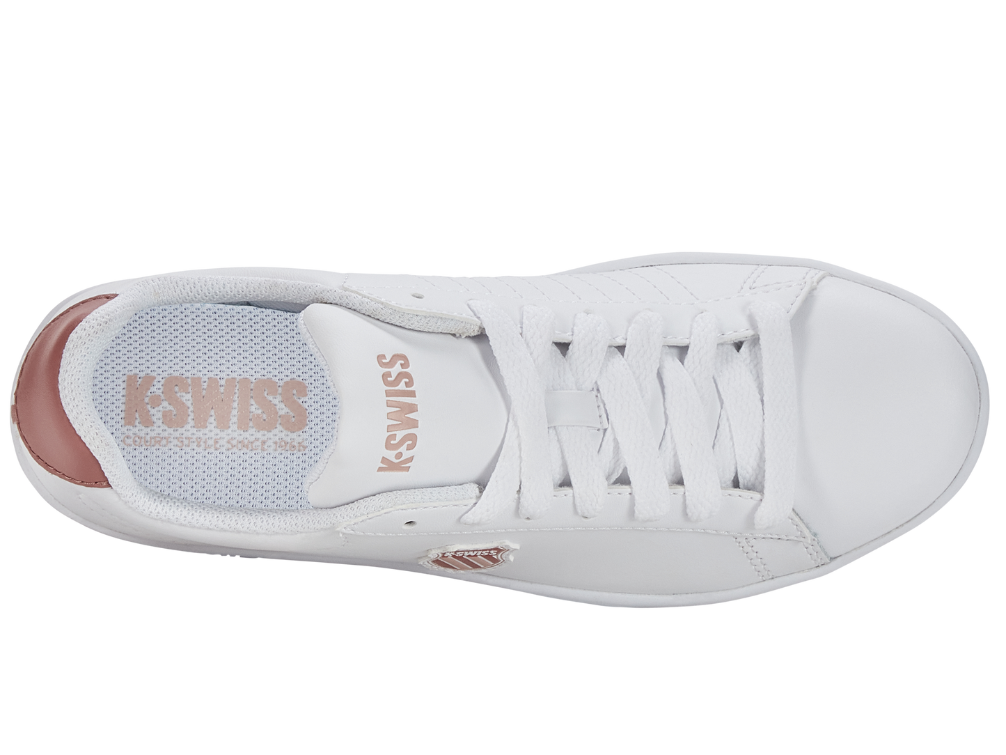 96599-169-M | COURT SHIELD | WHITE/WITHERED ROSE/SEPIA ROSE