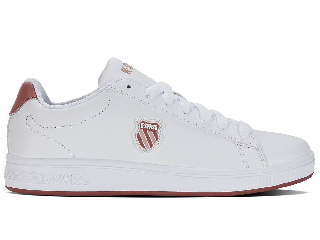 96599-169-M | COURT SHIELD | WHITE/WITHERED ROSE/SEPIA ROSE