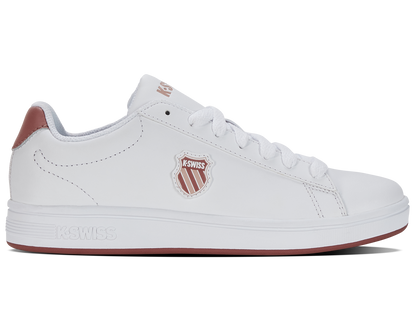 96599-169-M | COURT SHIELD | WHITE/WITHERED ROSE/SEPIA ROSE