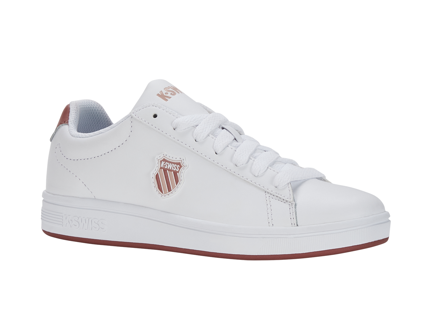 96599-169-M | COURT SHIELD | WHITE/WITHERED ROSE/SEPIA ROSE
