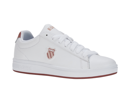 96599-169-M | COURT SHIELD | WHITE/WITHERED ROSE/SEPIA ROSE