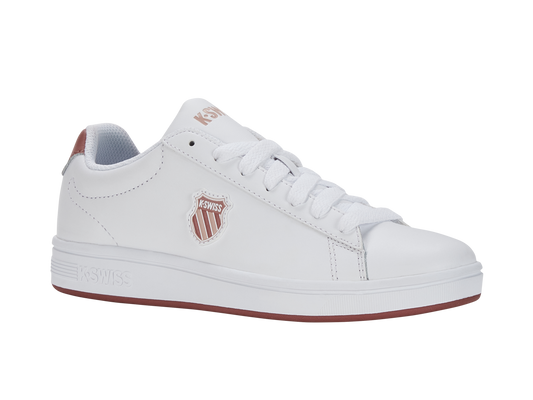 96599-169-M | COURT SHIELD | WHITE/WITHERED ROSE/SEPIA ROSE