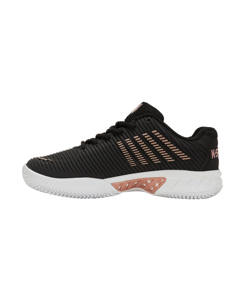 96614-072-M | HYPERCOURT EXPRESS 2 CLAY | BLACK/WHITE/ROSE GOLD - K-Swiss EU - 5
