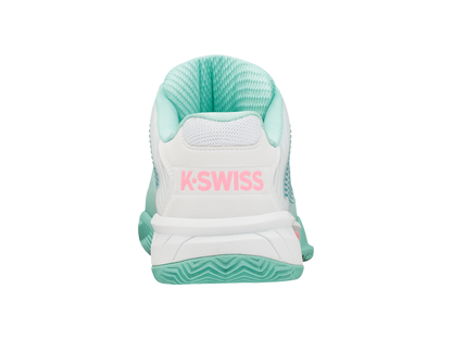 96614-439-M | HYPERCOURT EXPRESS 2 CLAY | ARUBA BLUE/WHITE/SOFT NEON PINK