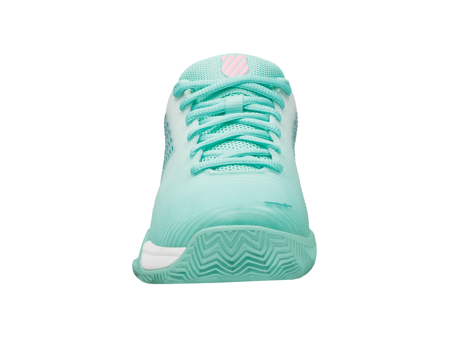 96614-439-M | HYPERCOURT EXPRESS 2 CLAY | ARUBA BLUE/WHITE/SOFT NEON PINK