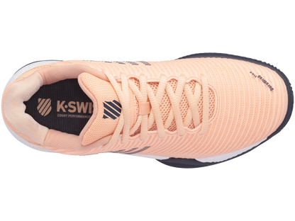 96614-606-M | HYPERCOURT EXPRESS 2 CLAY | PEACH NECTAR/GRAYSTONE/WHITE