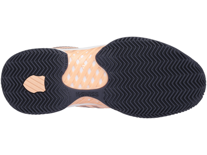 96614-606-M | HYPERCOURT EXPRESS 2 CLAY | PEACH NECTAR/GRAYSTONE/WHITE