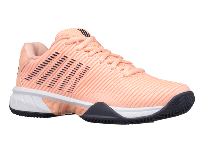 96614-606-M | HYPERCOURT EXPRESS 2 CLAY | PEACH NECTAR/GRAYSTONE/WHITE