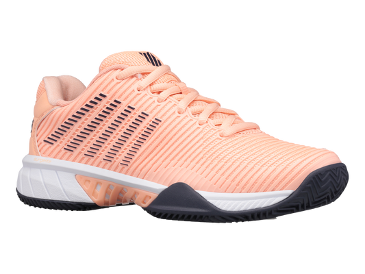 96614-606-M | HYPERCOURT EXPRESS 2 CLAY | PEACH NECTAR/GRAYSTONE/WHITE