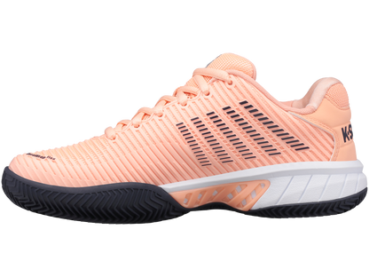 96614-606-M | HYPERCOURT EXPRESS 2 CLAY | PEACH NECTAR/GRAYSTONE/WHITE