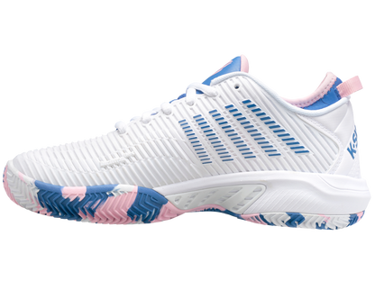 96617-969-M | HYPERCOURT SUPREME HB | WHITE/STAR SAPPHIRE/ORCHID PINK