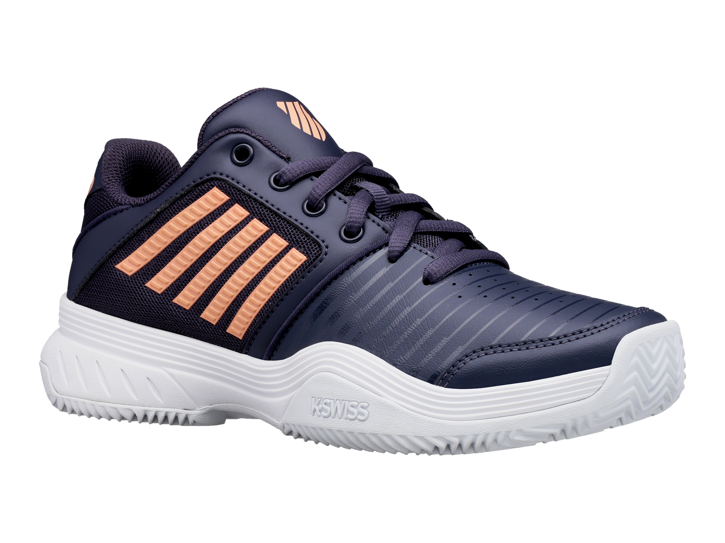 96750-034-M | COURT EXPRESS HB | GRAYSTONE/PEACH NECTAR/WHITE