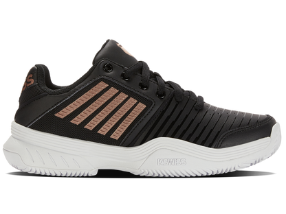 96750-059-M | COURT EXPRESS HB | BLK/WHT/ROSEGOLD