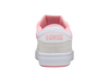 96802-973-M | WOMENS NORTH COURT | WHITE/FLAMINGO PINK