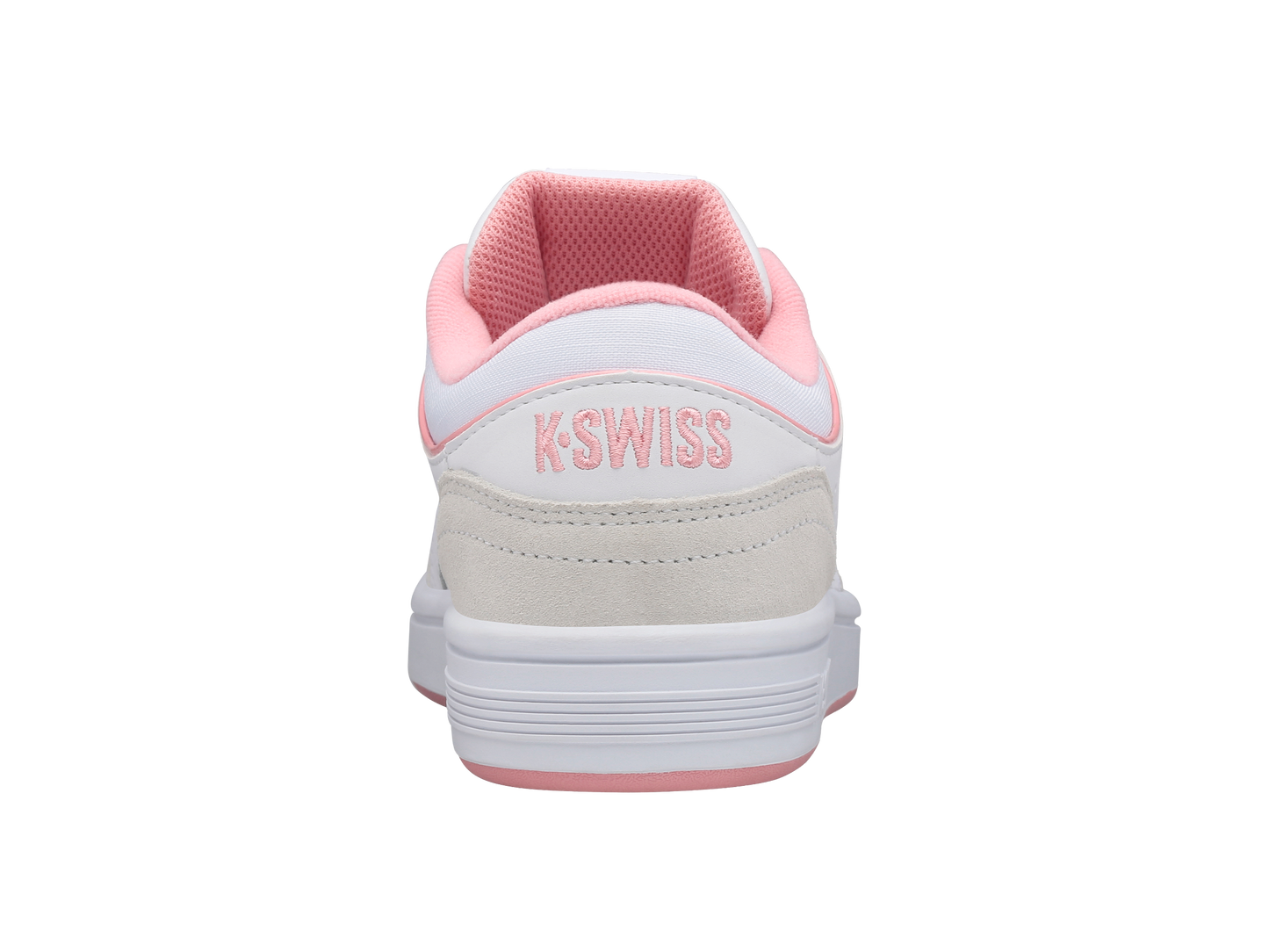 96802-973-M | WOMENS NORTH COURT | WHITE/FLAMINGO PINK