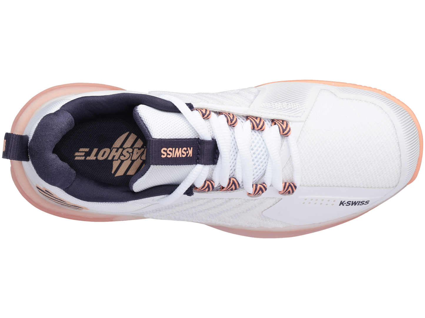 96988-172-M | ULTRASHOT 3 | WHITE/PEACH NECTAR/GRAYSTONE