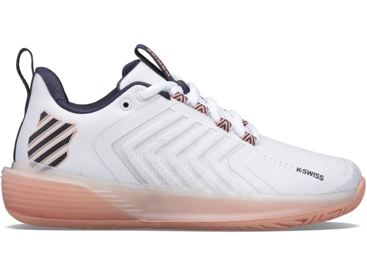 96988-172-M | ULTRASHOT 3 | WHITE/PEACH NECTAR/GRAYSTONE