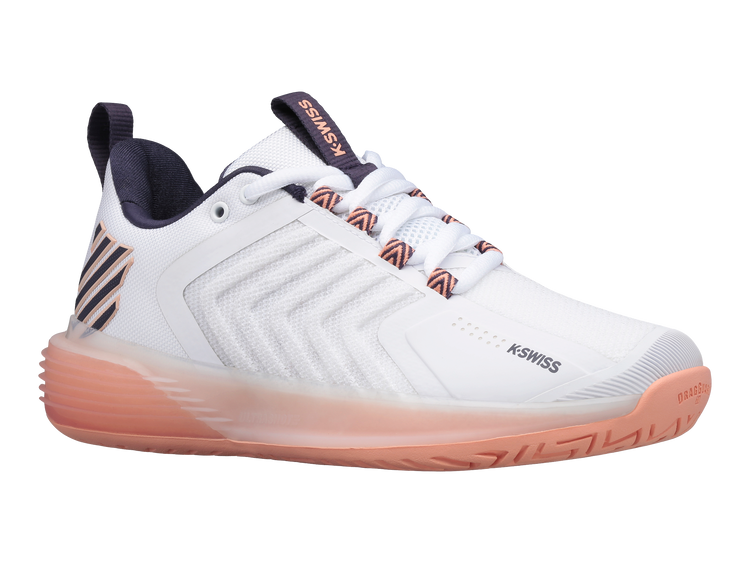 96988-172-M | ULTRASHOT 3 | WHITE/PEACH NECTAR/GRAYSTONE