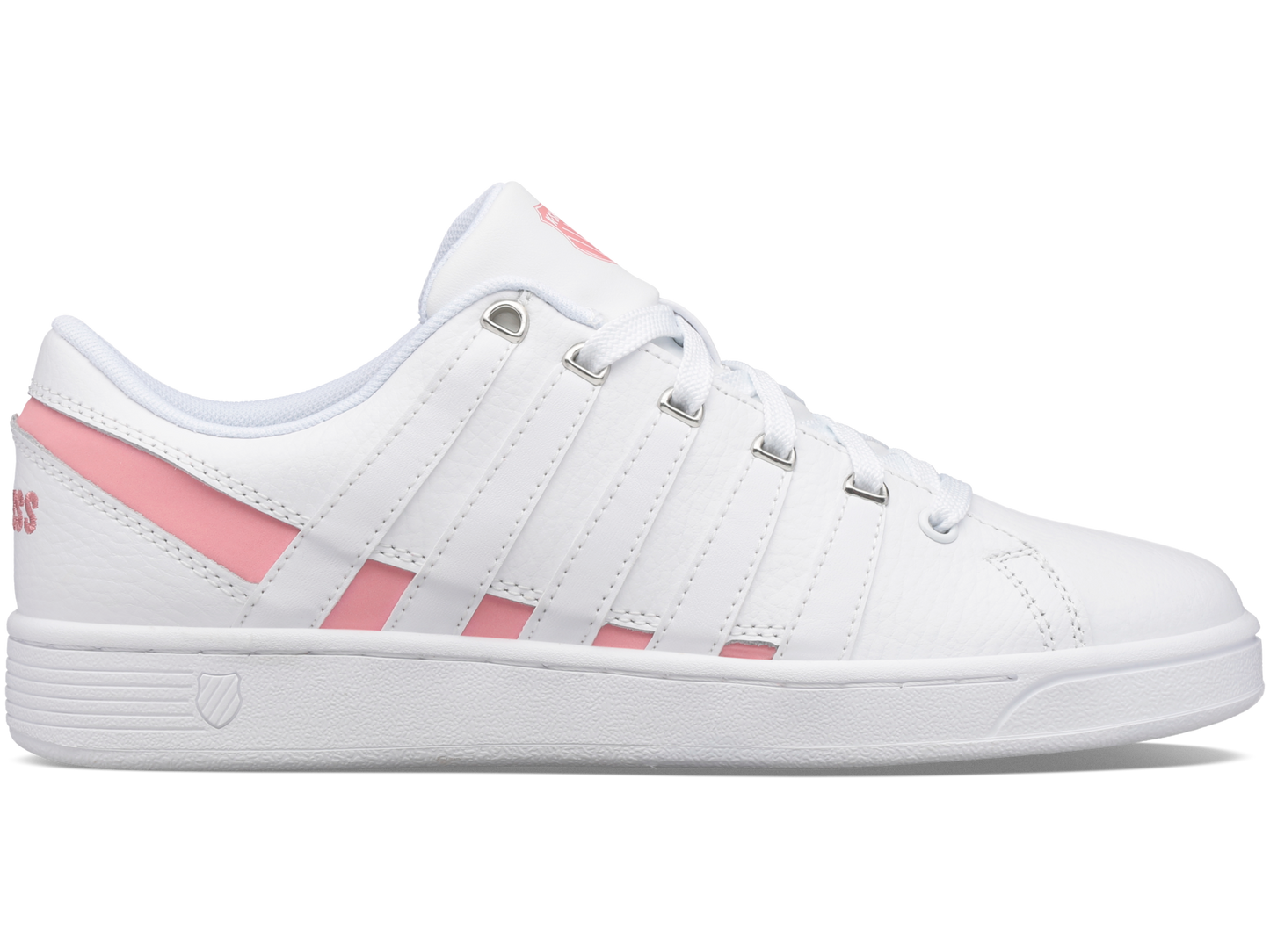 96999-973-M | RAMLI COURT | WHITE/FLAMINGO PINK