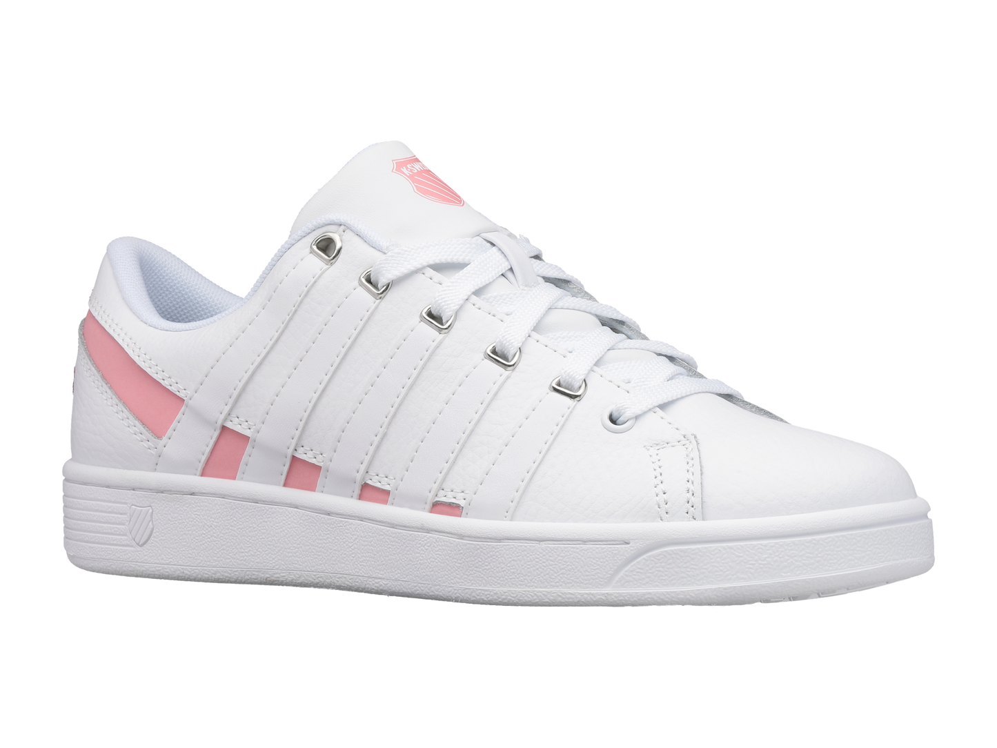 96999-973-M | RAMLI COURT | WHITE/FLAMINGO PINK