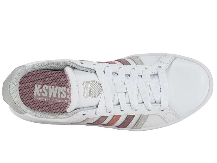 97011-115-M | COURT TIEBREAK | WHITE/PURPLE DOVE/GRAY VIOLET/ROSEGOLD