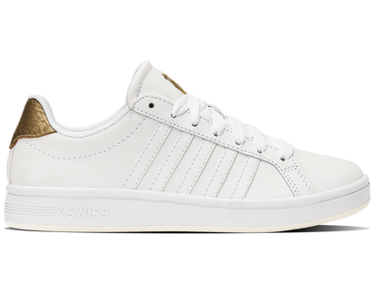 97011-158-M | COURT TIEBREAK | WHITE/GOLD PANTHER