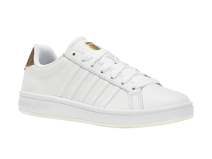 97011-158-M | COURT TIEBREAK | WHITE/GOLD PANTHER