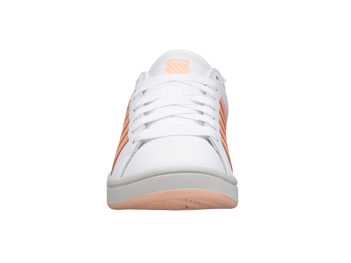 97011-171-M | COURT TIEBREAK | WHITE/PEACH NECTAR
