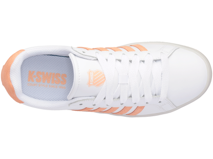 97011-171-M | COURT TIEBREAK | WHITE/PEACH NECTAR