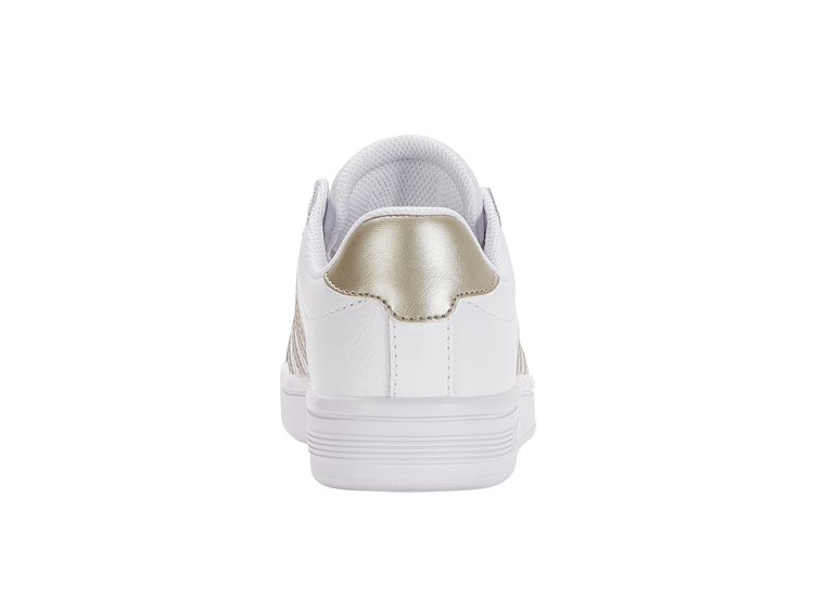 97011-183-M | COURT TIEBREAK | WHITE/CHAMPAGNE GOLD