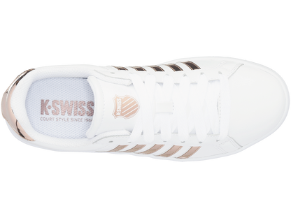 97011-188-M | COURT TIEBREAK | WHITE/ROSE GOLD