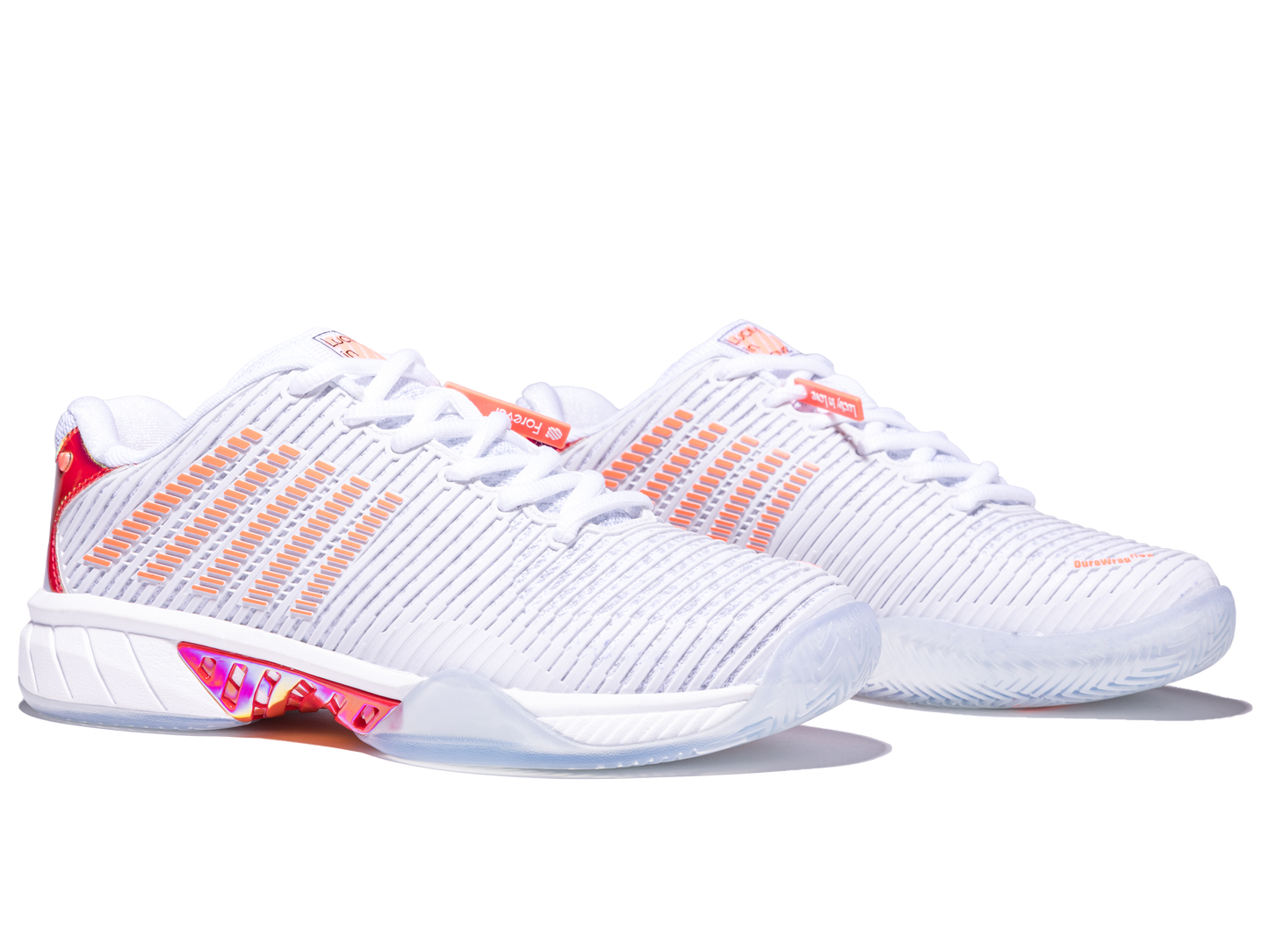 97382-112-M | HYPERCOURT EXPRESS 2  LUCKY IN LOVE | WHITE/DOVE/ORANGE GLOW
