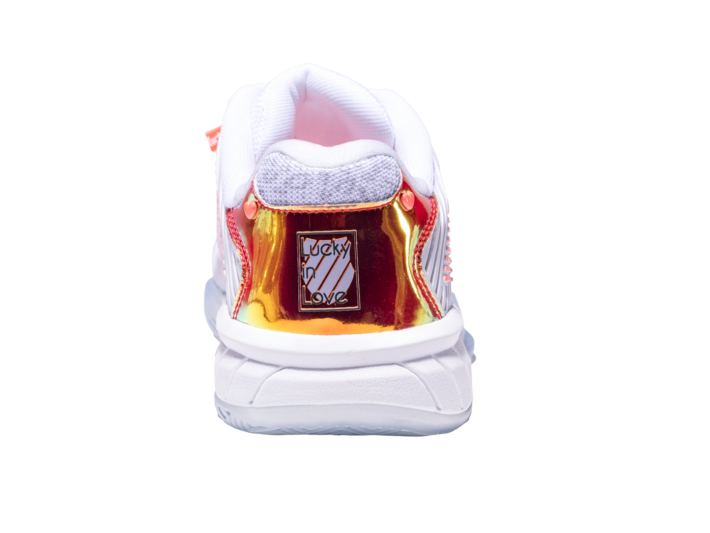 97382-112-M | HYPERCOURT EXPRESS 2  LUCKY IN LOVE | WHITE/DOVE/ORANGE GLOW
