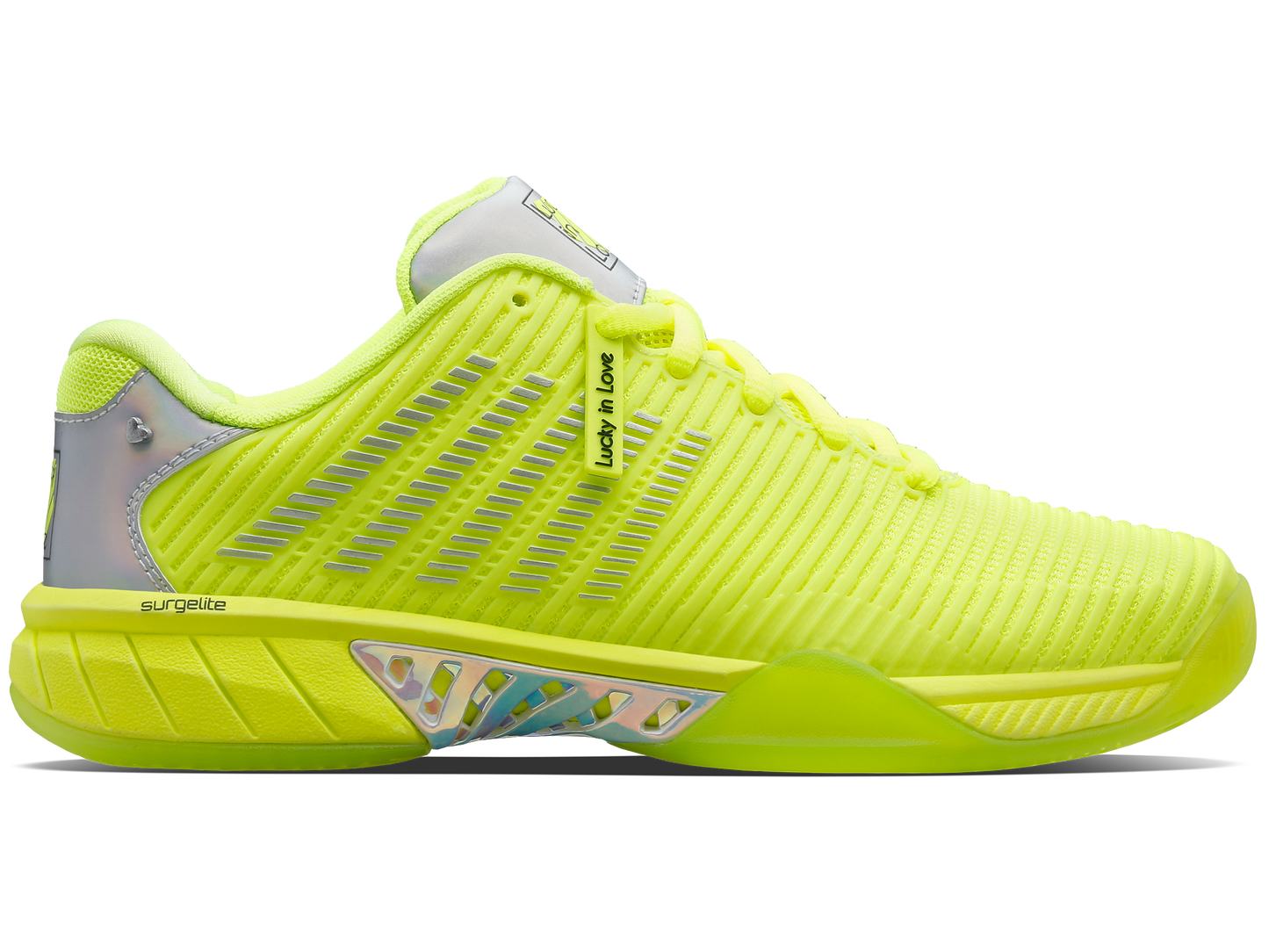 97382-728-M | HYPERCOURT EXPRESS 2  LUCKY IN LOVE | NEON YELLOE/SILVER/ASPHALT