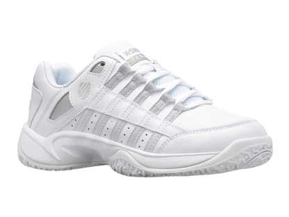 97390-110-M | COURT PRESTIR OMNI | WHITE/SILVER