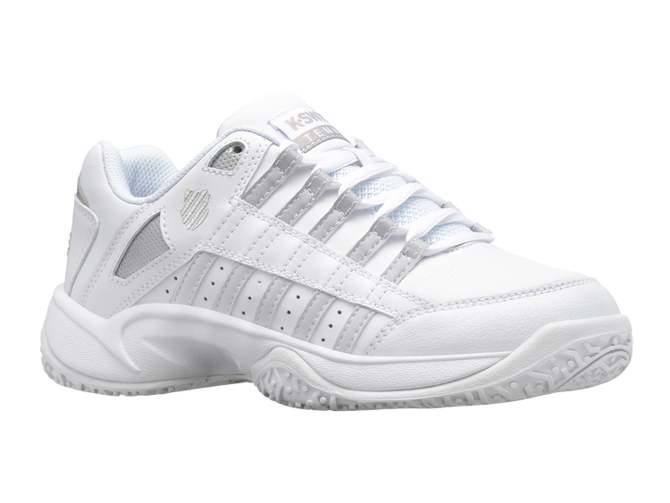97390-110-M | COURT PRESTIR OMNI | WHITE/SILVER