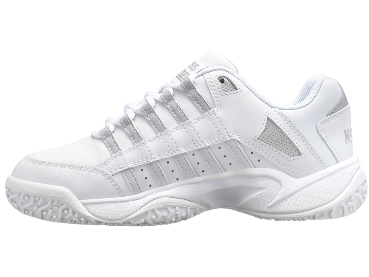 97390-110-M | COURT PRESTIR OMNI | WHITE/SILVER